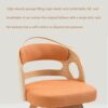 DINGZZ Dining Chairs Living Room Chair Mid Century Accent Chairs Leather Solid Wood Legs Leisure Chairs for Kitchen Home Furniture (Color : D)