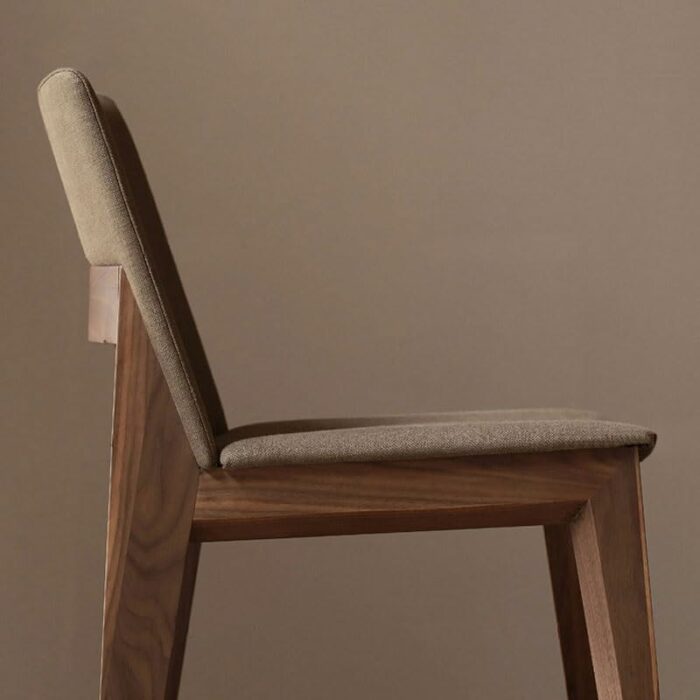 WALNUT Dresser Wooden Kitchen Dining Chair Bedroom Salon Ergonomic Office Dining Chair Home Furniture
