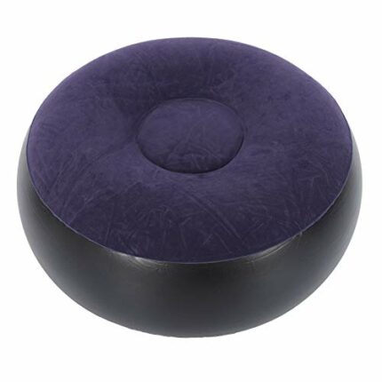 Inflatable Sofa, 24.4x24.4x12.2in Multifunction Portable Inflatable Chair Inflatable Stool Camping Chair Blow Up Chair, for Office Travel Home