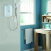 Triton T80 Easi-Fit 8.5kW | Shower Electric | 8.5 kW | White I Electrical Showers | with Showerhead & Anti Twist Hose | Best Electric Shower Unit
