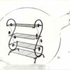 ZCMEB Multi-Layer Storage Shoe Cabinet Iron Simple Shoe Rack Household Home Door Small Shoe Rack Type Economic Iron Shoe Rack