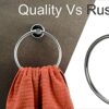 Bathroom Towel Holder Polish Towel Ring For Hand Towel Holder -Towel Hanger & Towel Rings,17cm Towel Holders For Bathrooms By Juba Smart Living (