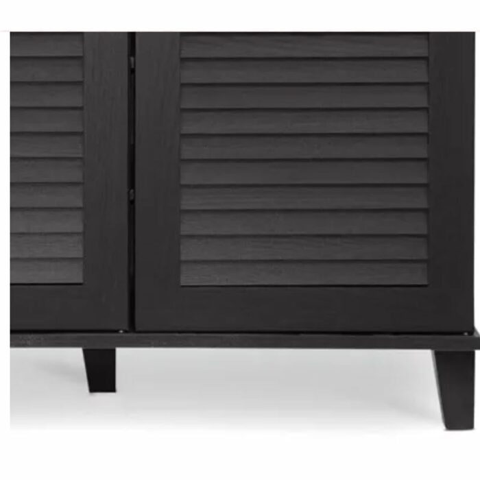 ZCMEB Home Foyer Corridor Shoe Cabinet Finished Wooden Door Shoe Cabinet Entryway Shoe Storage Cabinet