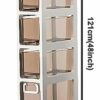 Bathroom Floor Cabinet Storage with 4 Drawers and Casters, Corner Floor Cabinet Large Capacity Narrow Dresser Tower Vertical Storage for Bathroom