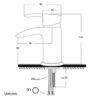[Basin Tap] Hapilife Stunning Waterfall Bathroom Sink Monoblock Mixer Faucet Chrome