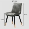 dining chair Dining Chairs Set - Corner Kitchen Counter Chairs, Home Set of 4 Modern Dining Room Chairs Kitchen Chair, Side Chair with Comfy Back