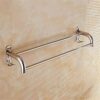 Bathroom Double Towel Bar/Towel Rack/Towel Rack/Wall-Mounted Towel Rack Suitable for Bathroom/Kitchen Tower Hanger/80Cm