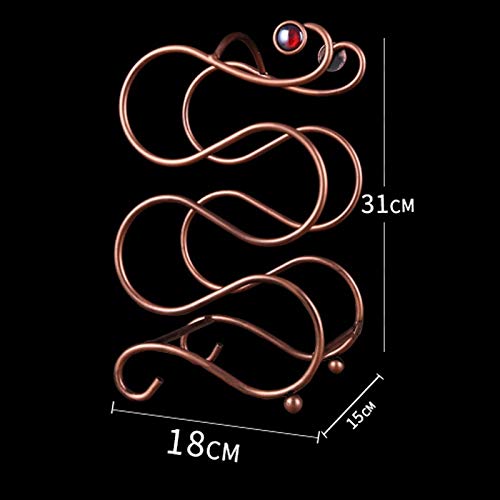 3-Layer Stackable Metal Wine Rack 4 Bottles of countertop Wine Rack Storage - Free Standing - Suitable for Bars, Wine cellars, basements, cabinet