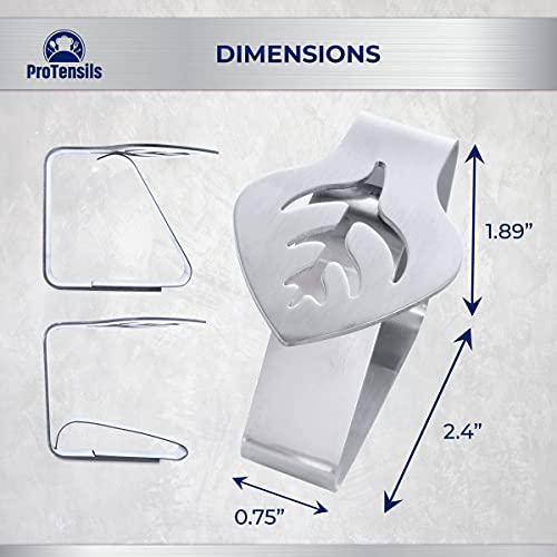 ProTensils 6Pcs Decorative Flower Tablecloth Clips for Picnics, Outdoor Tablecloth Clip, Flower Table Clip, Picnic Clips