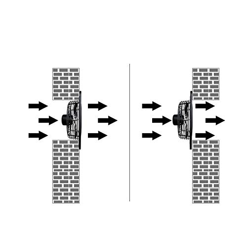 JEONSWOD Kitchen to Fume Exhaust Fan Efficient Ventilation Fan Household Exhaustor