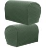 XIEHUZA 1Pair Armrest Chair Covers, Diamond pattern Arm Rest Covers Set Stretch Couch Arm Covers Anti-Slip Washable Sofa Chair Arm Covers Anti-Sc