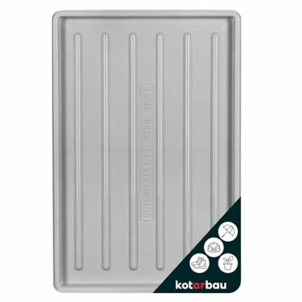 KOTARBAU® Shoe Drip Tray 45 x 30 cm Grey