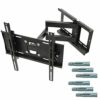 RICOO TV Bracket Tilt Swivel approx 32-65 Inch R23-F for LED LCD OLED Curved and Flatscreens Wall Mount Universal for VESA 200x200-400x400
