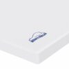wowttrelax Dual-Layer 2 Inch Memory Foam Mattress Topper, Small Double Mattress Topper Anti-mite & Breathable Knitting Cover, Cooling Mattress To