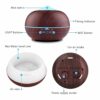 Essential Oil Diffuser Aromatherapy Humidifier: Aroma Cool Mist Diffusers for Room Home - 400ml Ultrasonic Scented Air Humidifier - Fragrance Vap