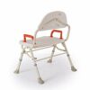 Bath Stools,Old Man Bath Chair Aluminum Alloy Folding Widened Bathroom Chair Shower Stool Large Load-Bearing