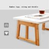 DLOETT Folding lazy table Folding table Garden Tables dining table Dining Table Tatami Table Bay Window Table Study Table Low Table Bed Lazy Tabl