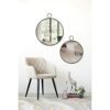 A&B Home 31 in Set of 2 Wooden Classy Armless Dining Chair, Beige