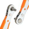 Ratchet Wrench, PH2 Phillips Magnetic Screwdriver, Mini Ratcheting Screwdriver with 1/4" Drive High Torque Offset Reversible Mini Ratcheting Offs