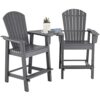 ZCMEB 2 Piece Armrest Dining Chair Cushion Sofa Furniture Black
