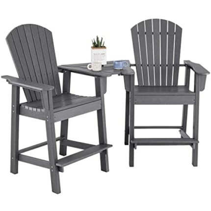 LUKEO 2 Piece Armrest Dining Chair Cushion Sofa Furniture Black