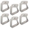 6 Pack Outdoor Tablecloth Clips for Thick Tables & Thin Tables - Stainless Steel Tablecloth Holders Clips for Outdoor & Indoor Tables, Table Cove