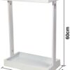 XHALERY Umbrella Rack Stand, Umbrella Holder,Umbrella Stands Umbrella Stand Simple Paint, Hotel Lobby Office Business Umbrella Storage Rack, 12 G