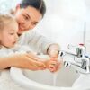 VONATES Thicken and Lengthen Bathroom Sink Taps Lever Basin Taps Kitchen Tap Bathroom Sink Mixer Tap Chrome-Plated Copper Body Cold Water Kitchen