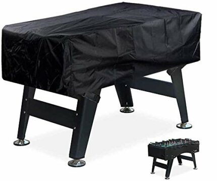 ELR Foosball Table Cover, Waterproof 420D Oxford Table Football Covers Foosball Table Protection Dustproof Patio Foosball Soccer Table Covers for