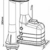 Compact and Dual Flush Adjustable Toilet Syphon Cistern Siphon(UPC,CE WRAS Approved) DIY Fit
