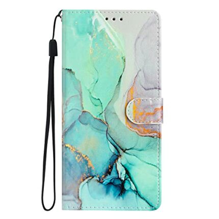 Thoankj iPhone 14 Pro Max Case Flip Shockproof PU Leather Wallet Cover with Stand Magnetic Card Holder TPU Bumper Folio Slim Fit Protective Phone