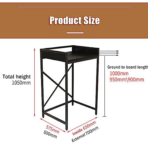 HTONVK Dryer Stand Adjustable Portable Stacking Kit for Front Loader Washing Machine & Tumble Dryer - Space Saving Solution for Laundry With No W