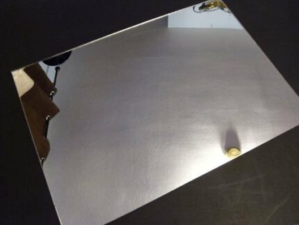 CrestGlass 3mm Silver Acrylic Mirror A3 Sheet 420 x 297 Perspex Mirror Plastic Safety Mirror
