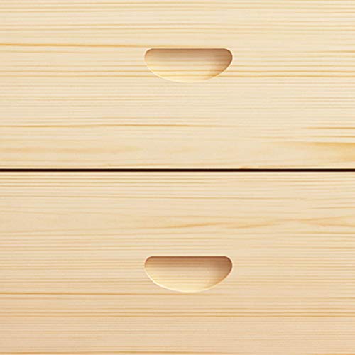 LUKEO Simple Bedside Table All Solid Wood Simple Bedroom Storage Cabinet, Bedside Storage Bedside Table