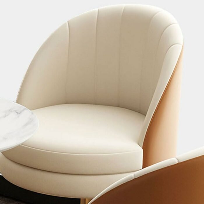 WALNUT Dinning Chair Table Back Arm Lounge Dining Chair Bedroom Kitchen Relax Interior Decoration