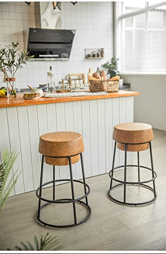 SDFGH Bar Stool Nordic Bar Stools Bar Table Furniture for Home Kitchen Chair High Stool Clothing Store Photo Stool Chair (Color : D, Size : H45cm