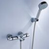 Solepearl Thermostatic Bath Shower Mixer Tap Modern Bathtub Shower Bath Mixer Valve Anti Scald Tap, Thermostatic Exposed Shower Mixer Valve with