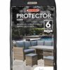 Bosmere M694 Protector 6000 |Square Dining Table + Chairs Cover | L 300cm W 300cm H 90cm | 100% Waterproof, UV Protected, Heavy Duty 600D | 6 Yea