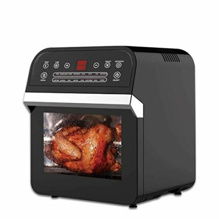 ZYZMH Air Fryer Oven Toaster Rotisserie and Dehydrator with LED Digital Touchscreen, Countertop Oven