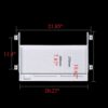 Under Desk Keyboard Tray Rack Drawers Slide Platforms or Home Office