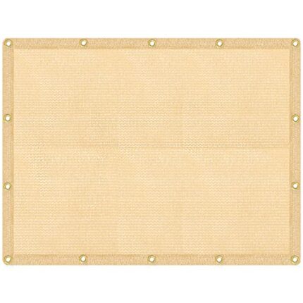 JUNKOGO Shade Cloth, 90% Beige (8X15FT)