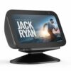 Stand for Ech0 Show 5 (3rd Generation) - PlusAcc Adjustable Mount Accessory with Tilt Function and Anti-Slip Base (White)