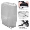 WorthPlanet Garden Folding Reclining Chair Cover 2 Pack of Outdoor Zero Gravity Chair Covers Waterproof Lawn Folding Chair Cover Patio Folding Su