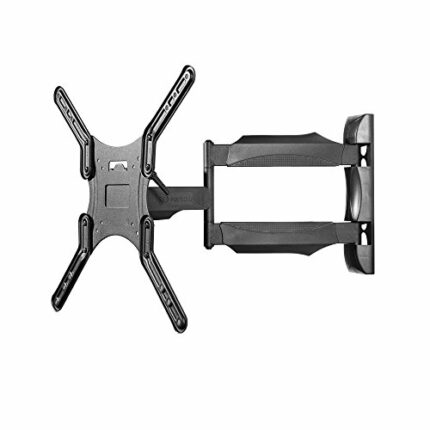 Kanto M300 Full Motion TV Wall Mount for 26-55" TVs | Articulating Arm with 19" of Extension | Up to 135° Swivel | Easy Tilt Design | 5" Offset |