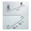 HIGOH Towel Racks, Towel Rail for Bathroom,Bath Towel Bar Towel Hanger Rack,Home Suction Wall Mount Bathroom Towel Closet Hangers