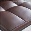 dining chair Kitchen Dining Room Furniture Chairs Dining Chairs Modern Leather High Back Padded Soft Seat Dining Chair Water Proof Leather Side C