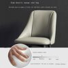Kitchen Dining Room Furniture Chairs Dining Chairs Set Of 6 Modern Water Proof PU Leather Kitchen Living Room Chairs with Metal Legs and Backrest