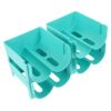 YARNOW Bottle Shelf Organiser Stackable Water Bottle Organizer Bottle Storage Holder Free- Standing Soda Bottle Storage Rack for Kitchen Countert