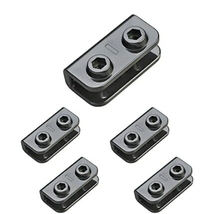 5 Pcs Rectangular Bracket Legs Pop Up Tent Legs Gazebo Replacement Connector Spare Parts for Pop Up Gazebo Tent Outdoor Furniture