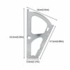 Zerodis Shoes Cabinet Hinge,2Pcs Stainless Steel Shoes Drawer Hinges Shoe Rack Flip Frame Turing Rack Replacement Fittings for Shoes Storage and